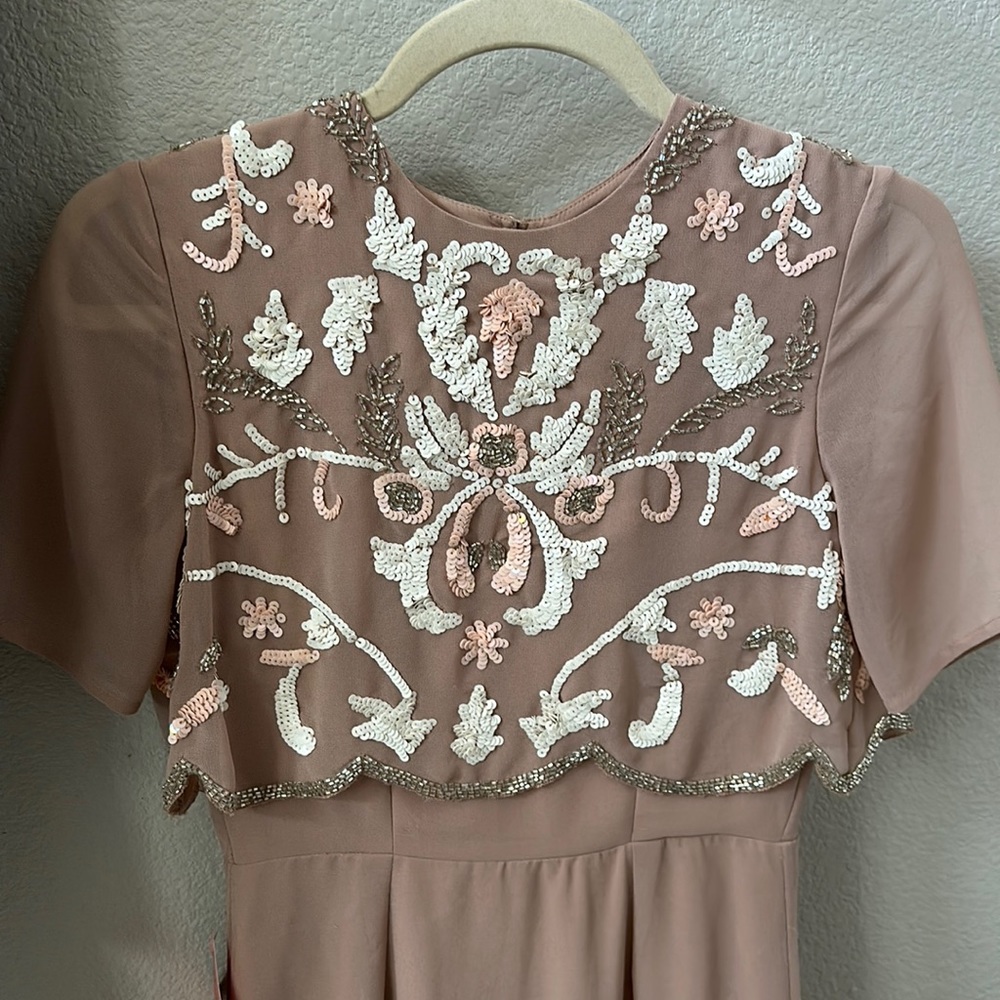 Frock and frill midi dress